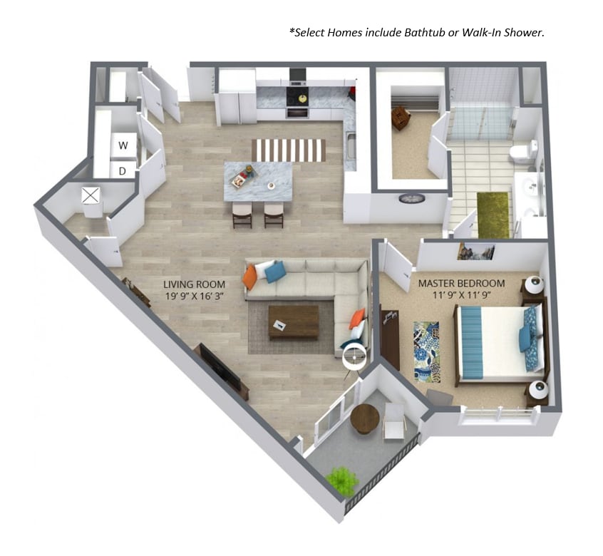Floor Plan - The Twain