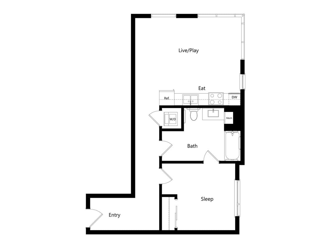 Floor Plan - Higby A6
