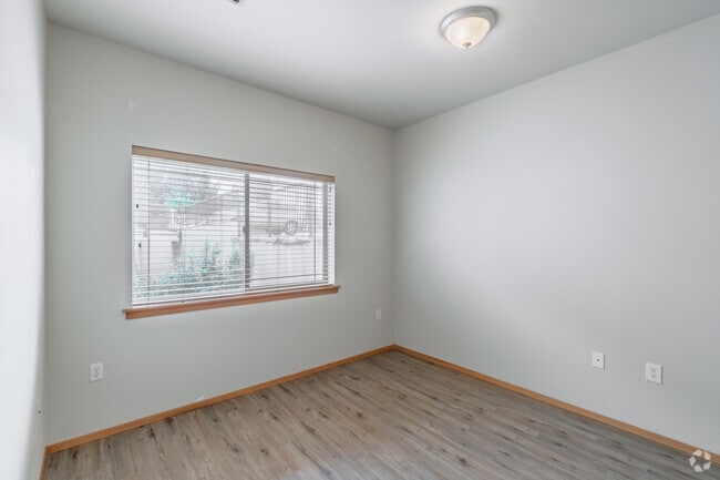 1BR, 1BA - 700SF - Bedroom - Sunset Terrace