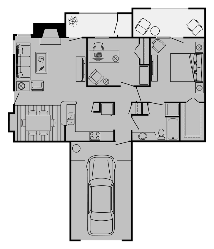 Floor Plan - C2 (TwnHm)