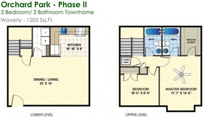 Floor Plan - Waverly (2/2)