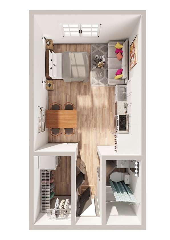 Legacy North- S1CU1 Floorplan - S1C