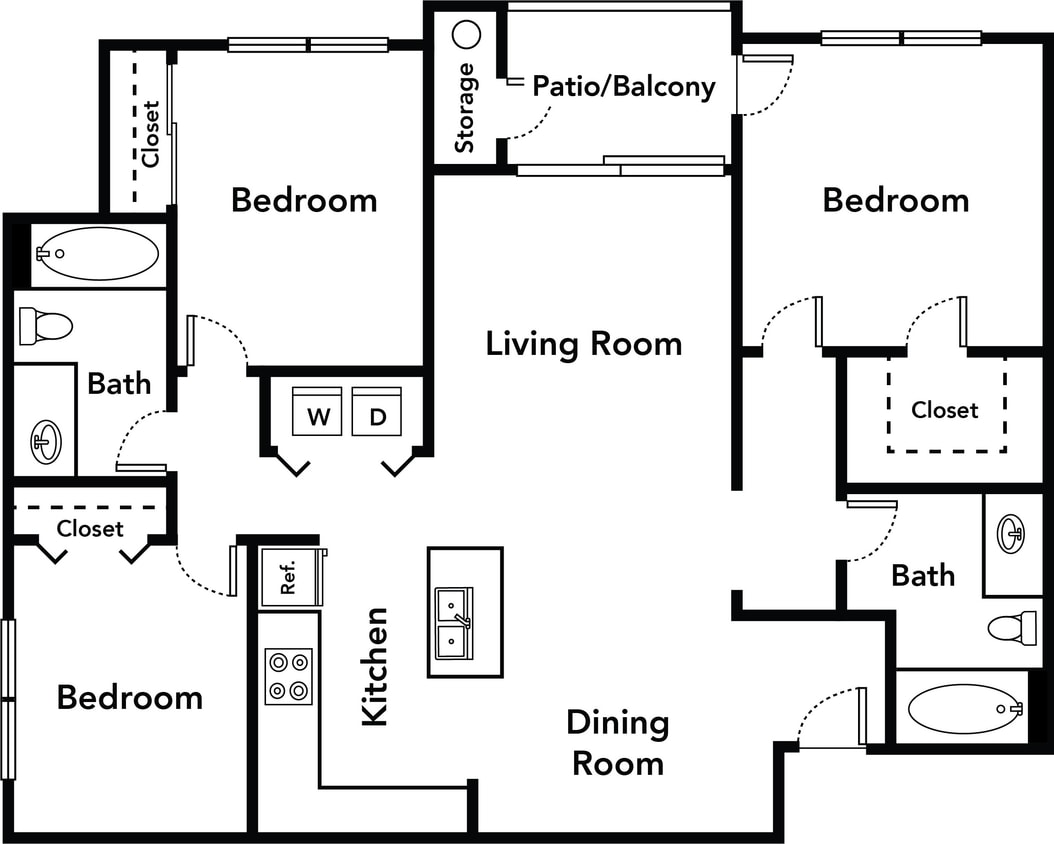 Floor Plan - C - The Capitol - 60