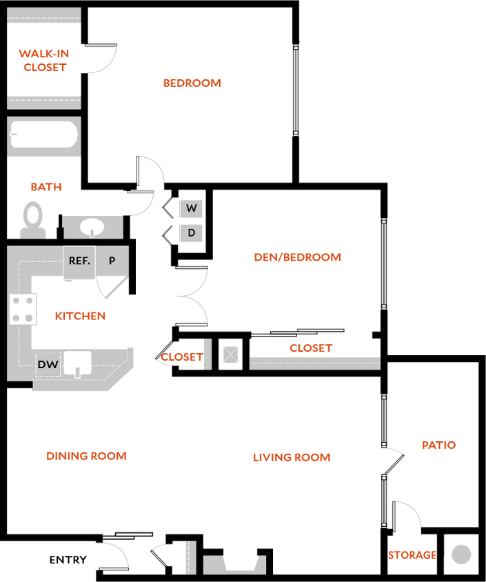 Floor Plan - South 1CR