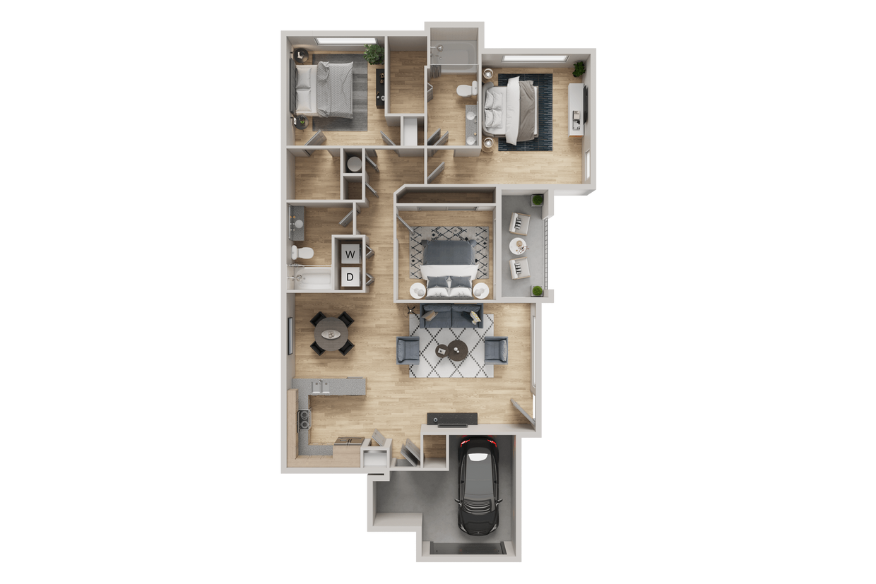 Floor Plan - Bora Garage