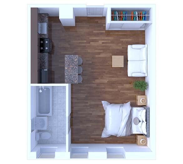Floor Plan - Studio Floor Plan S4