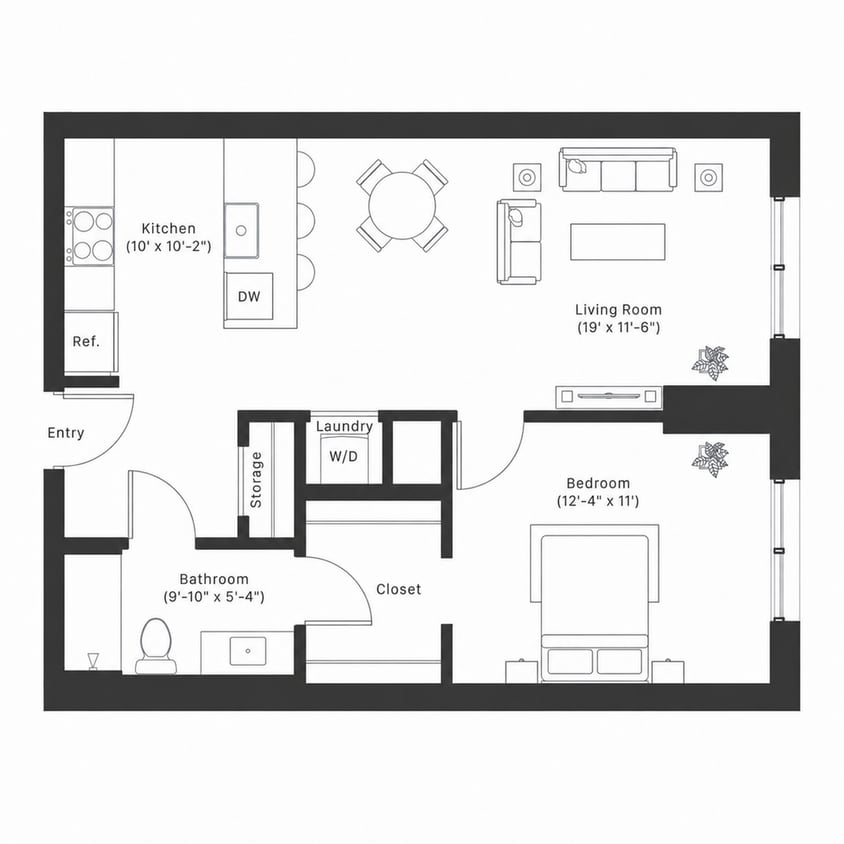 A6 floor plan - A6
