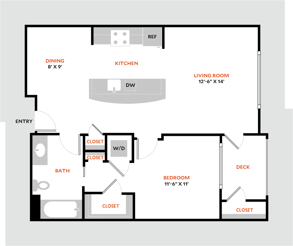 Floor Plan - Plan 1L