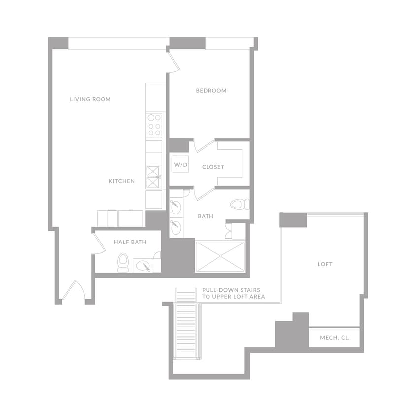 Floor Plan - Studio A