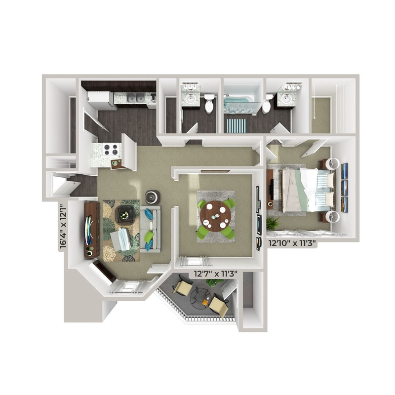 Floor Plan - A3 - Woodrose