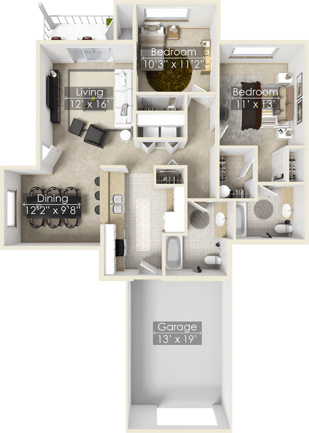 Floor Plan - FOXGLOVE