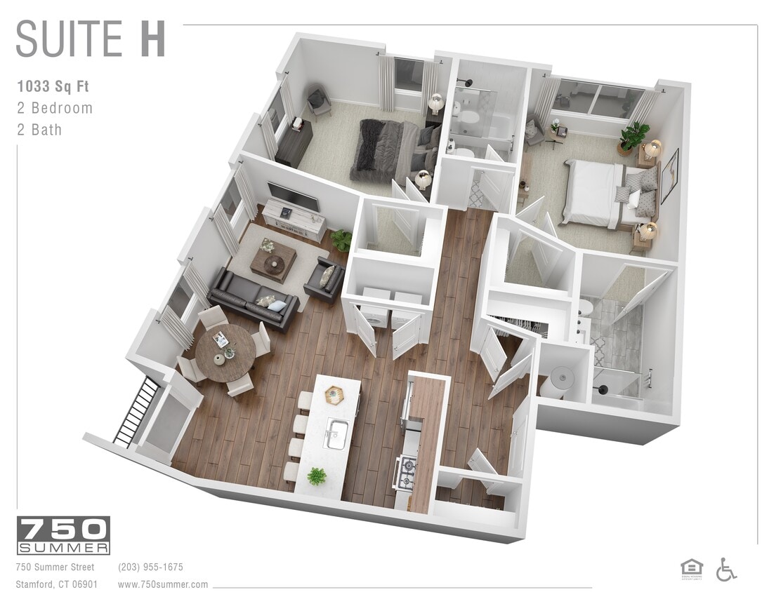 Floor Plan - Suite H
