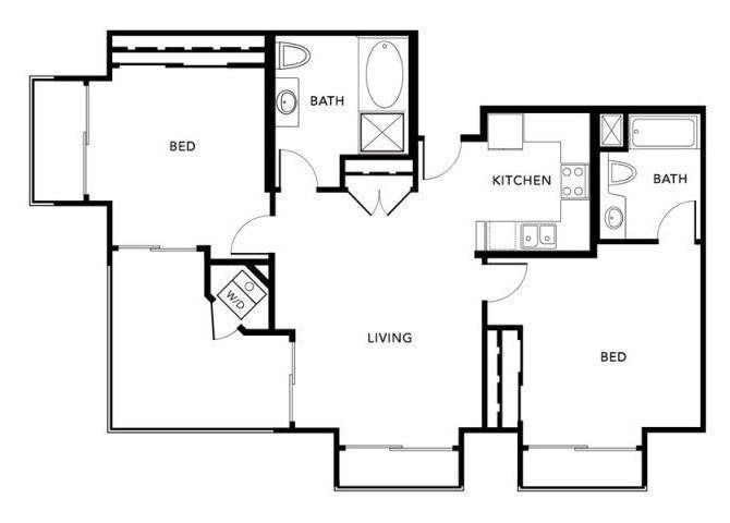 Floor Plan - Plan J (Milano)