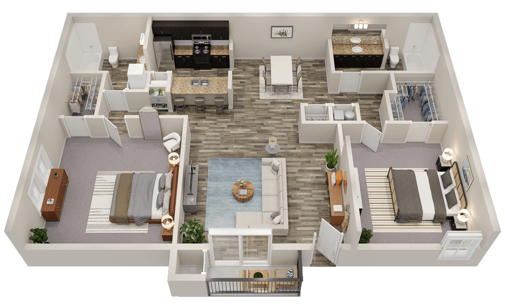 Floor Plan - The Varner - Renovated