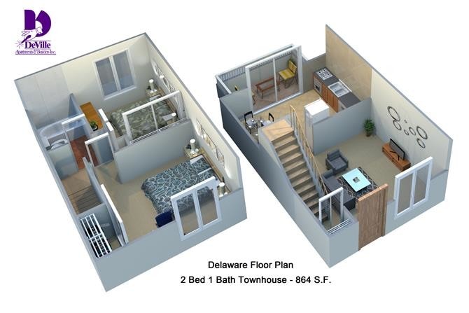 Floor Plan - Delaware