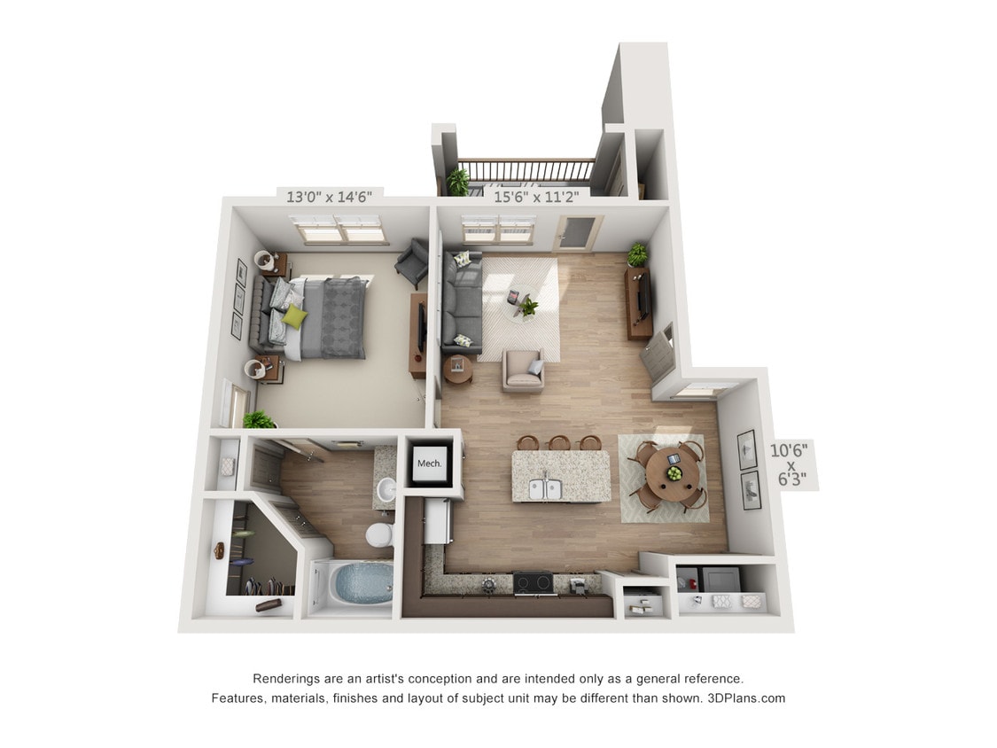 Floor Plan - Beauregard