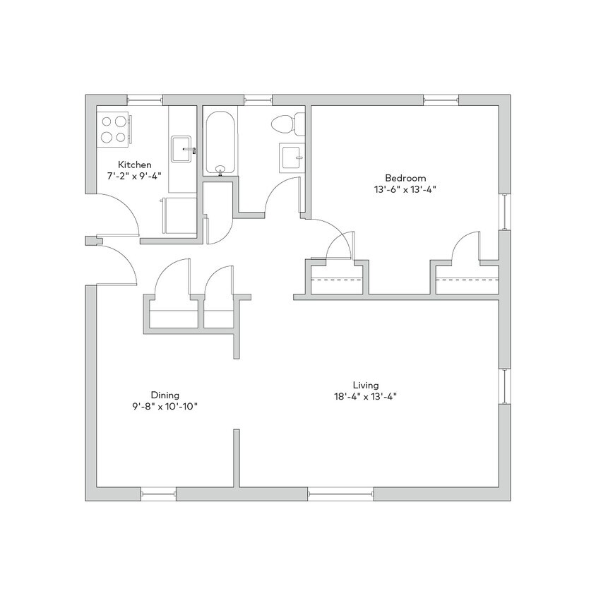 Floor Plan - RTG-1b1a