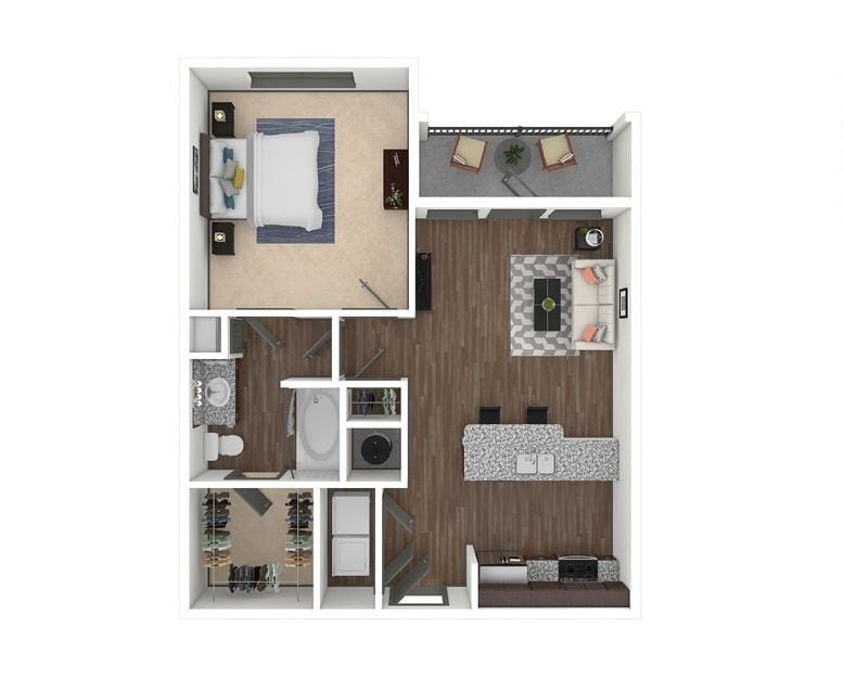 1 Bed/1 Bath - 1 Bed/1 Bath