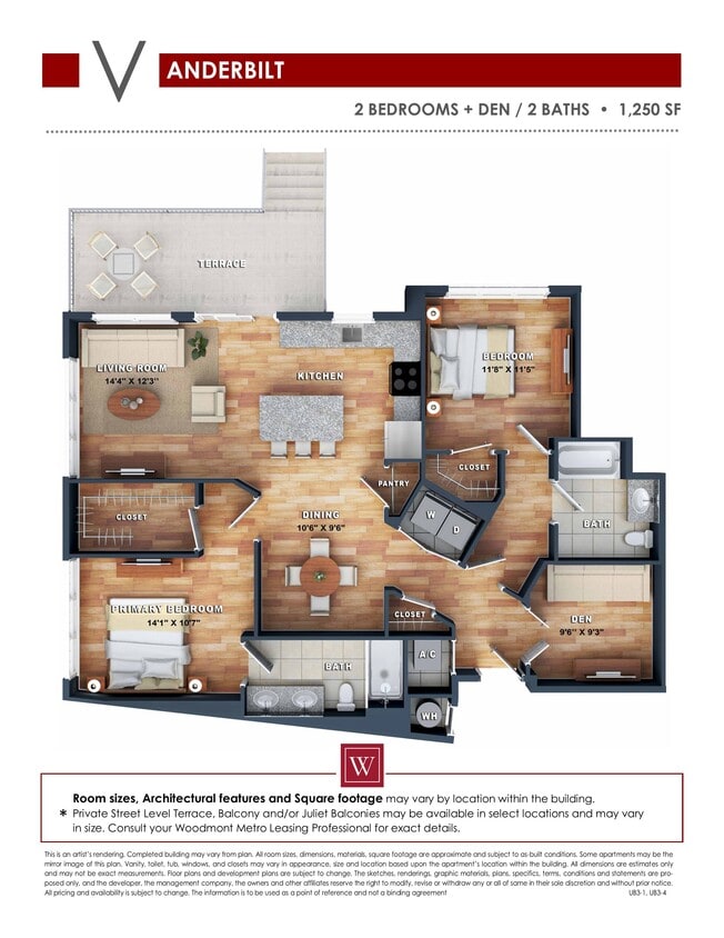 Floor Plan -  Vanderbilt