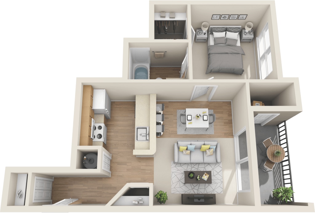 Floor Plan - The Easton