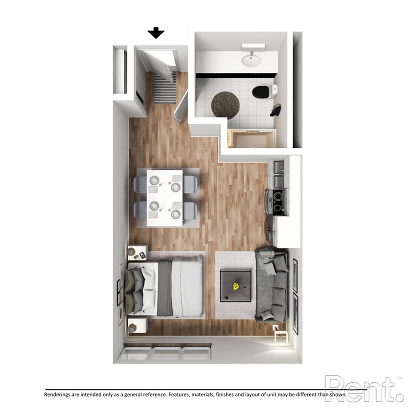 Floor Plan - Studio