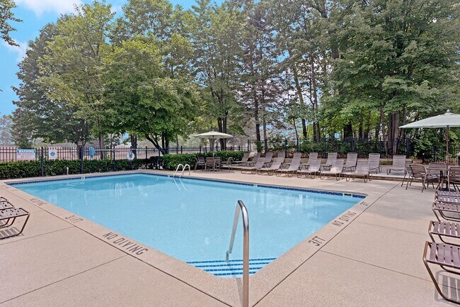 Resort-style Swimming Pool and Deck - Timber Ridge Apartments