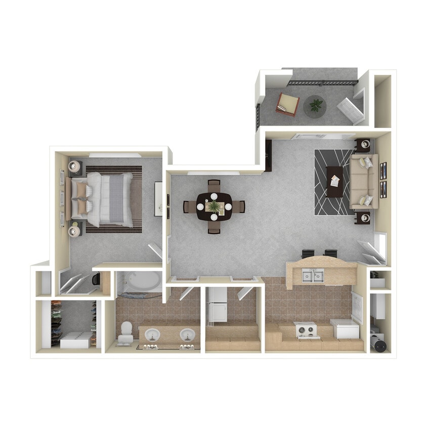 A3S 3D Floor Plan - A3S
