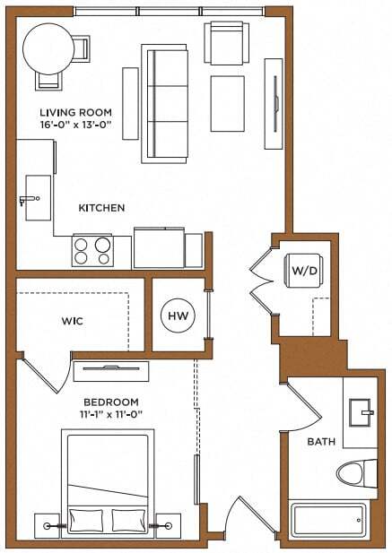 Floor Plan - Studio-C