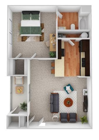 Floor Plan - A1 - Elm