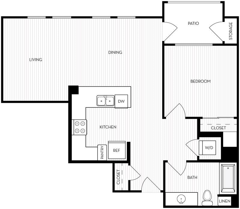 Floor Plan - Revela II Floorplan 1-4A