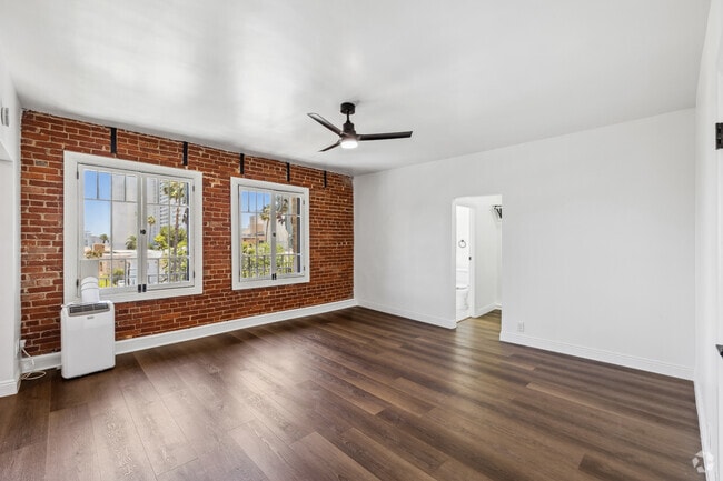 Studio - 550SF - Living Room - The Nirvana