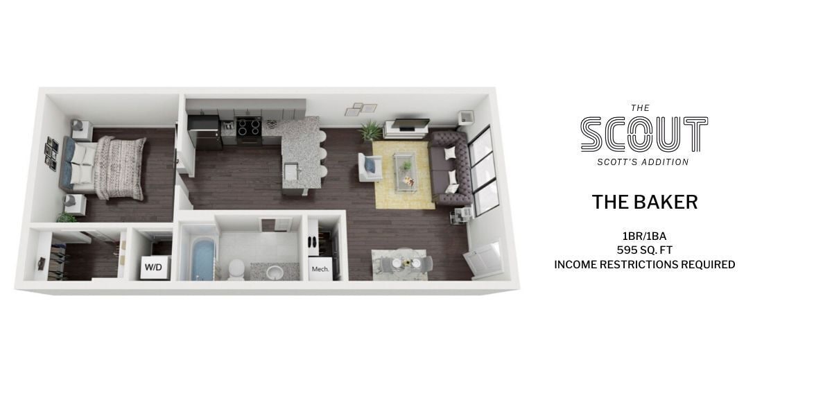 Floor Plan - The Baker