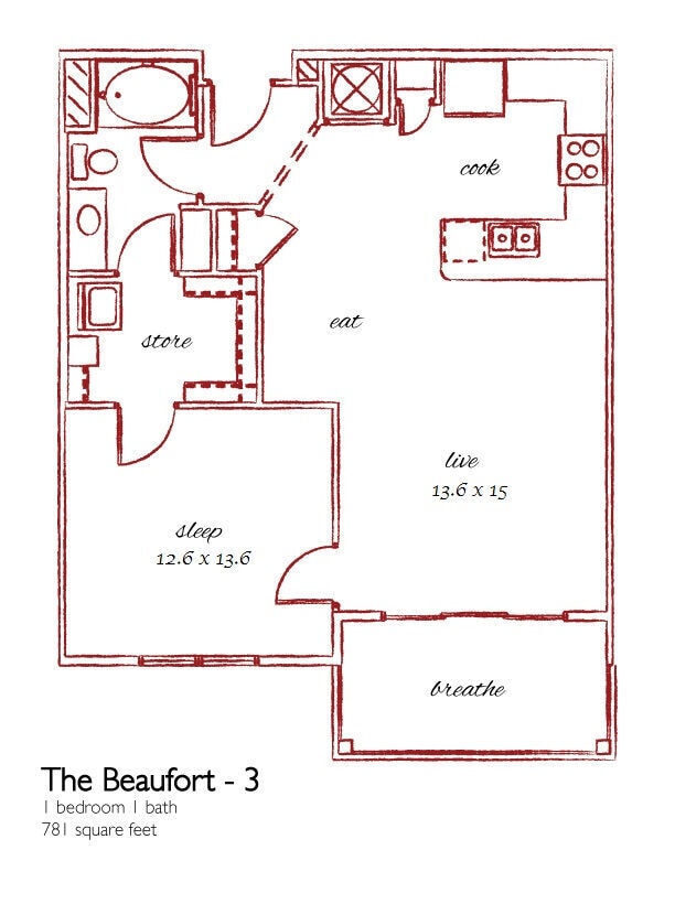 Floor Plan - Beaufort III