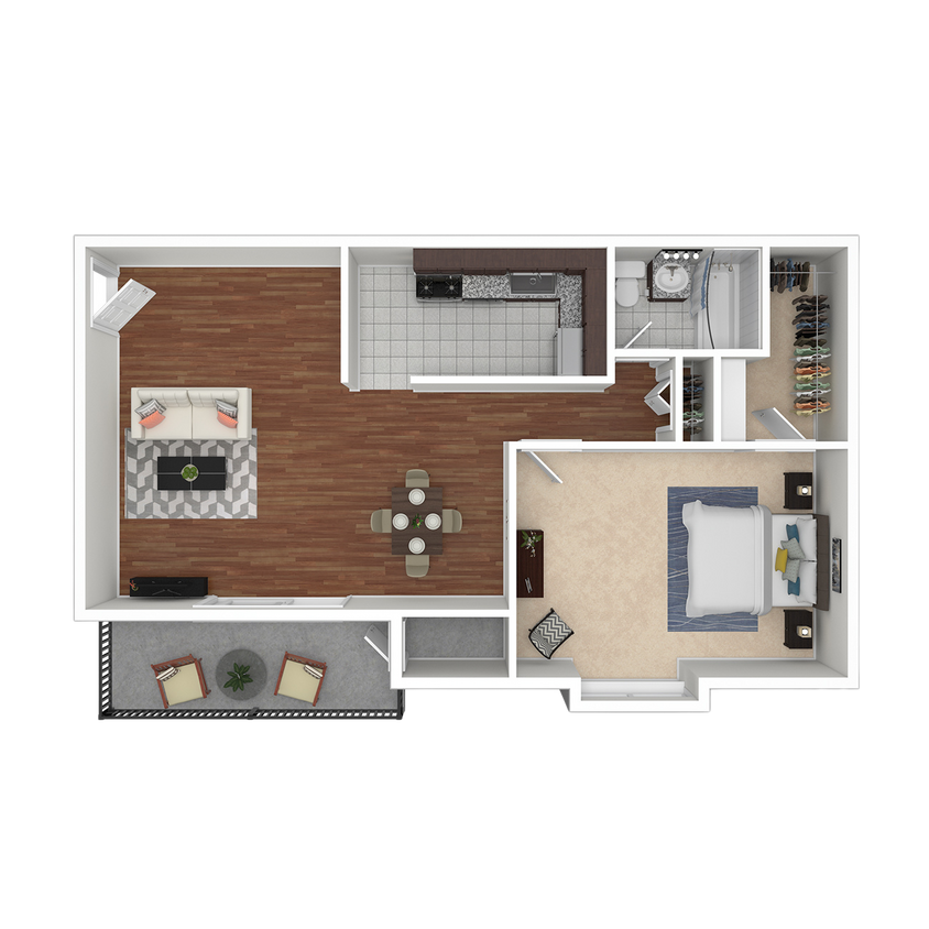 Floor Plan - Cedar Renovated