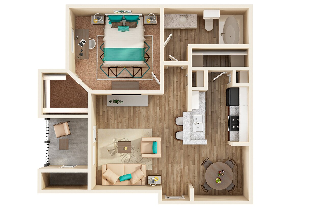 Floor Plan - A1 Amling