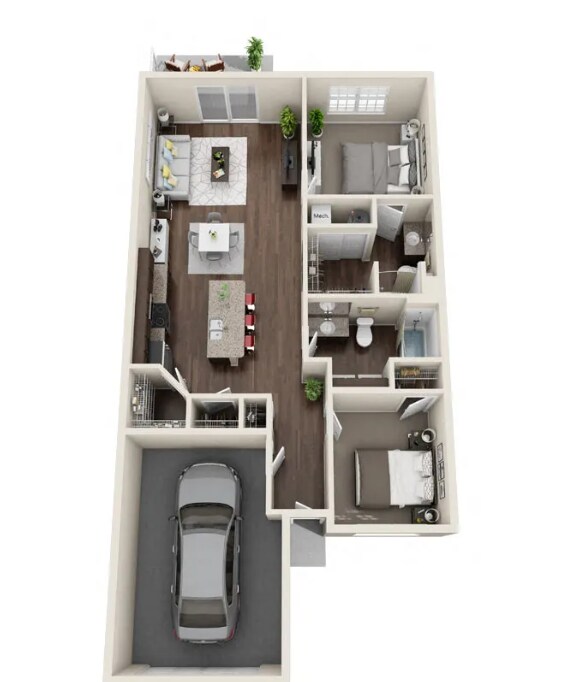 Floor Plan - Driftwood