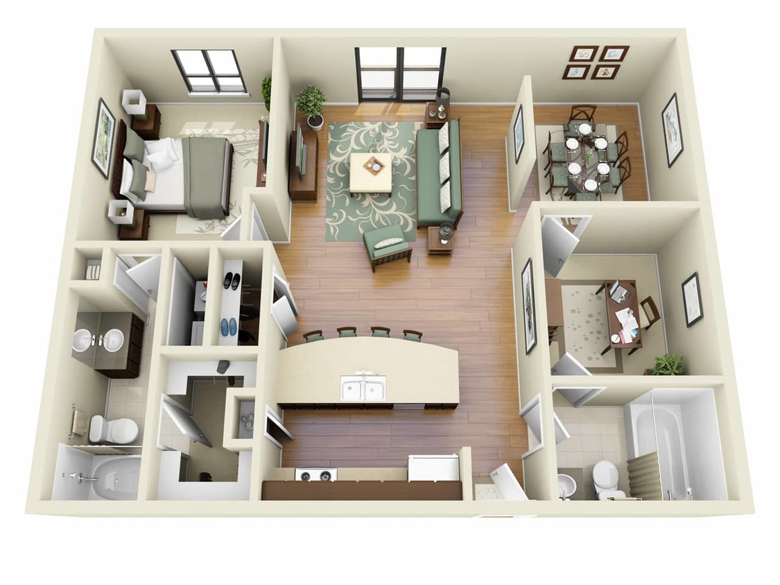 Floor Plan - Prescott (A2C)
