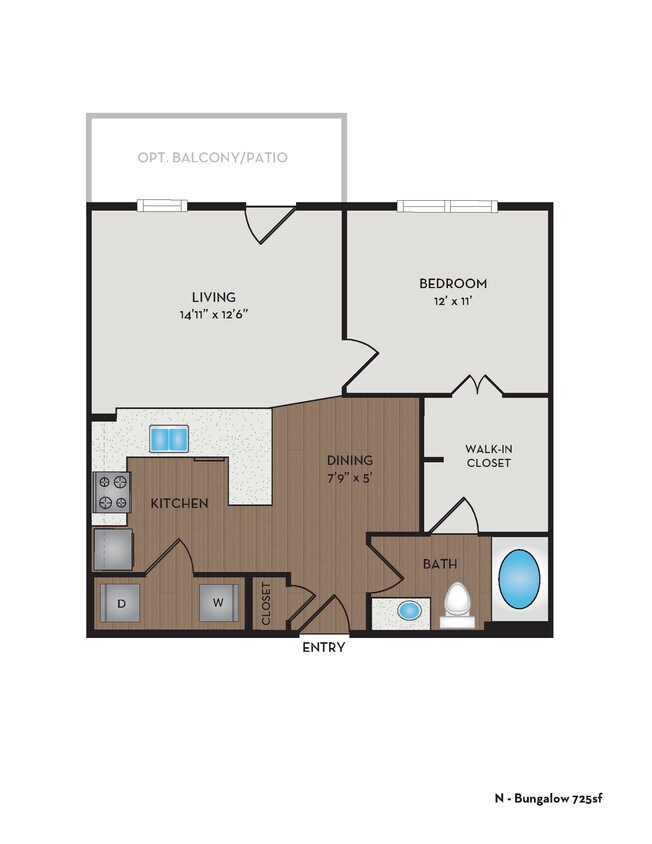 Floor Plan - Bungalow
