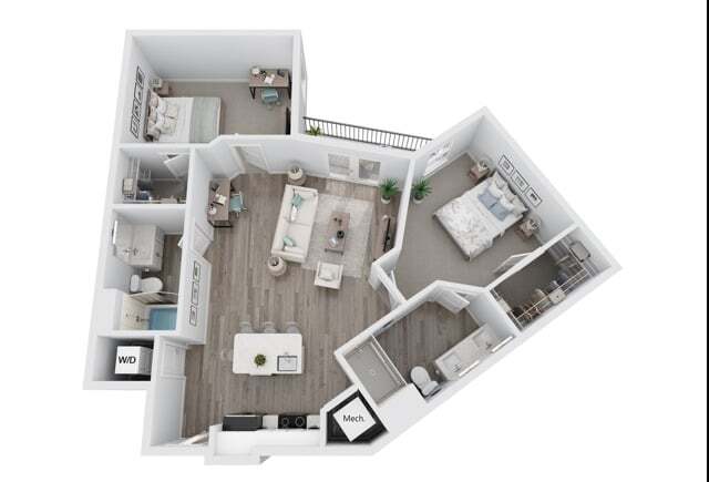 B4 Floor Plan Image - B4