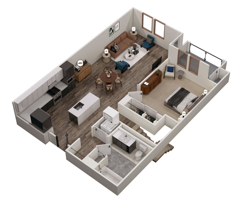 Floor Plan - LIVE WORK LOFT J
