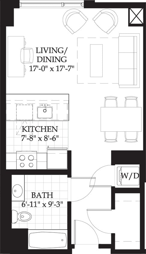 Floor Plan - Asteria Studio (4)