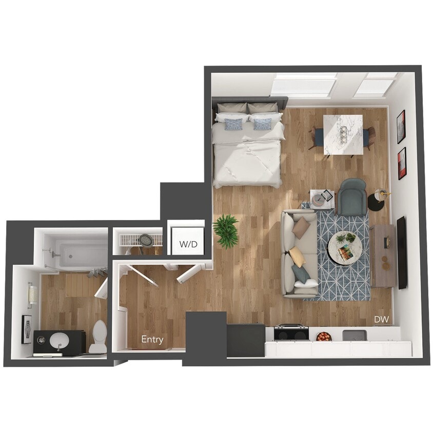 Floor Plan - Studio