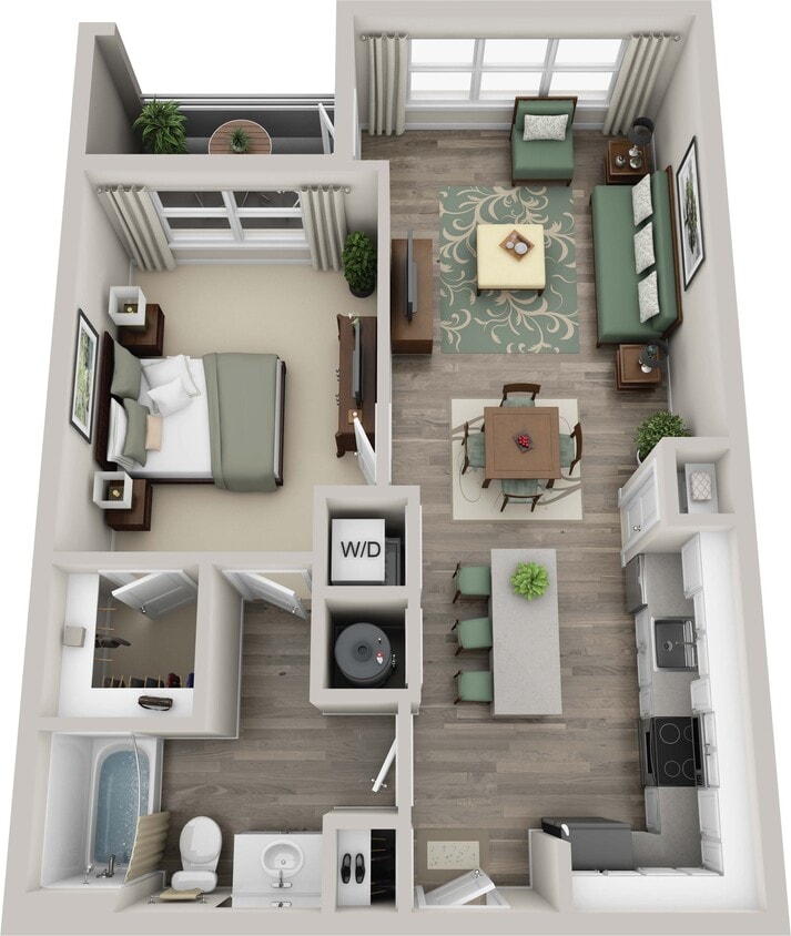 Floor Plan - A1B
