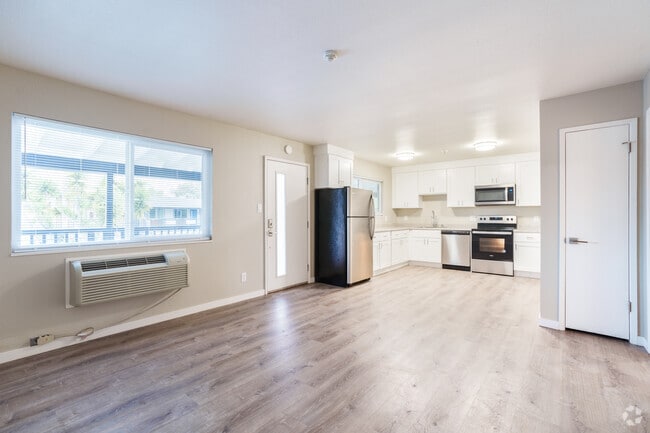 2BR, 1BA - Living Room - Brio Apartments