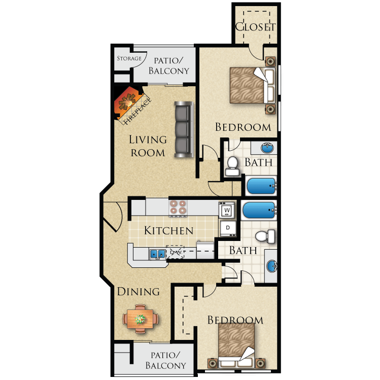 Floor Plan - Plan B-1