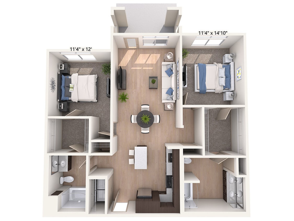 Floor Plan - B10-J-Esp-Hard