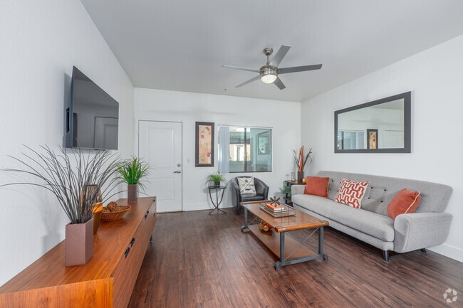 2BR, 2BA - 1,219SF - Living Room - The Wyatt