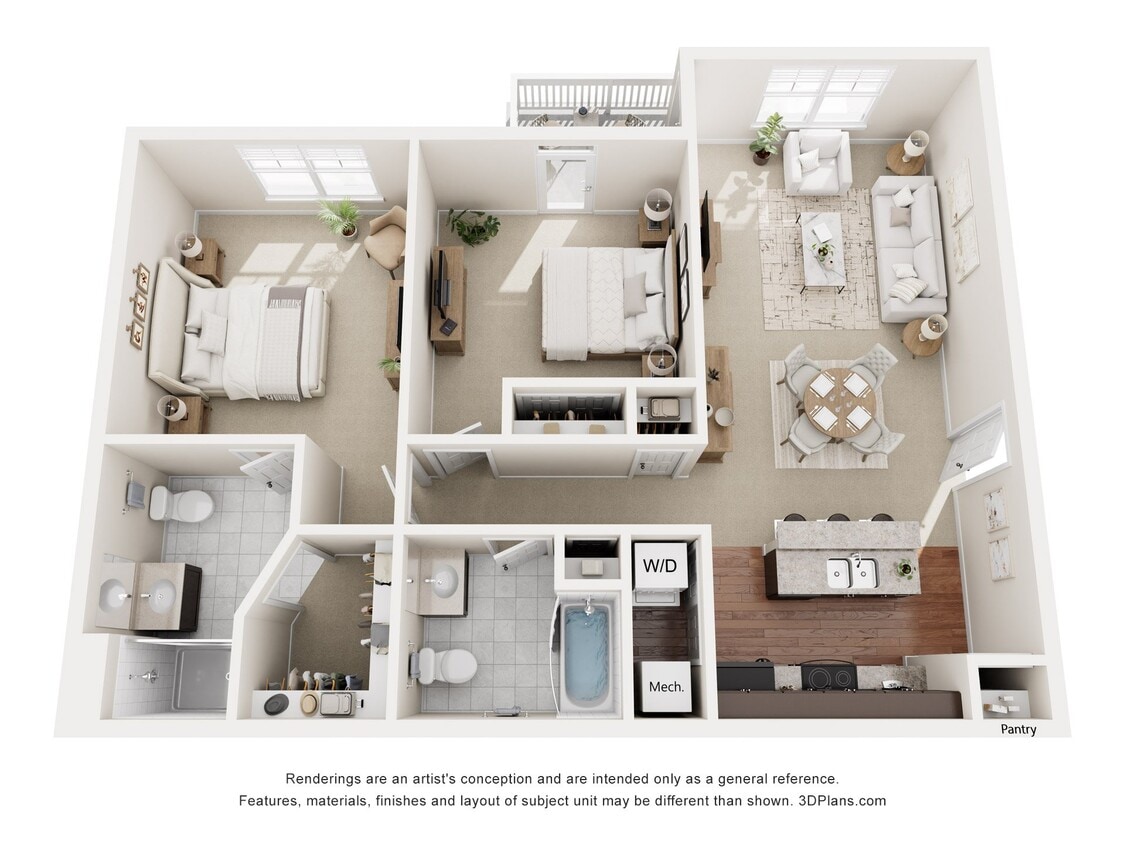 Floor Plan - B1 | With Garage