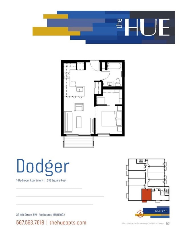 Floor Plan - Dodger