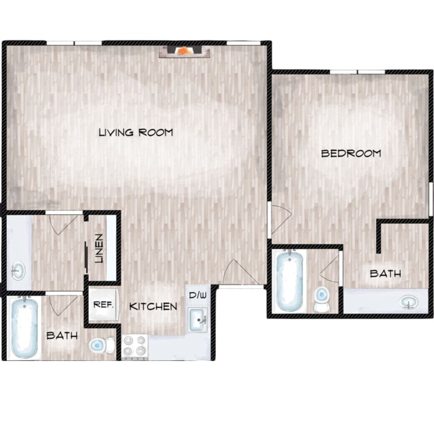 Floor Plan - The Douglas